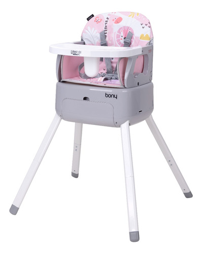 Silla 3 En 1 Bony Para Bebé Lifestyle By Infanti Color Rosa BHC017