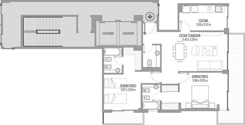Imagen 7 de 30 de Libertador Blvd. - Departamento 3 Amb - Libertador Al Río