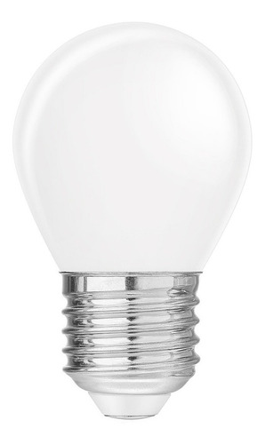 Lâmpada G45 Filamento Milky 4w Bivolt Âmbar Save Energy Cor da luz Branco quente 2400k