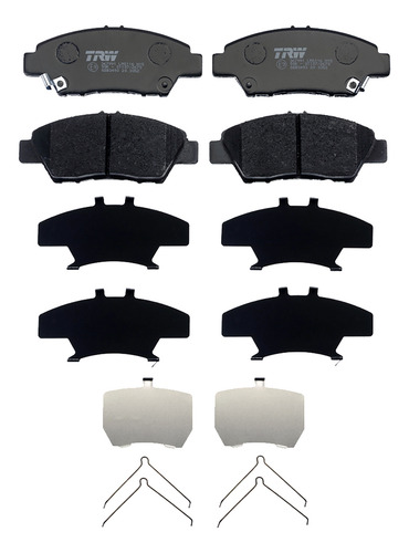 Balatas Delanteras Honda Fit 2010-2019 Trw