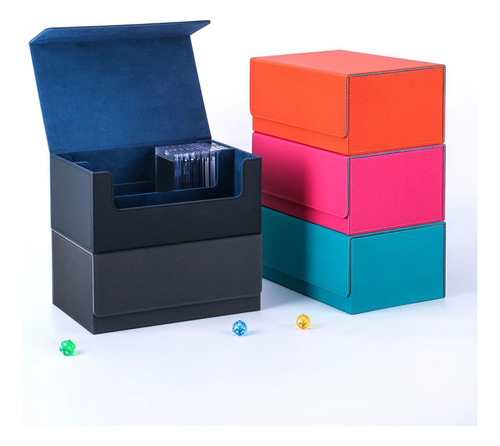 Xing Estuche Para Tarjetas Caja Para Baraja Tarjetas De Gris
