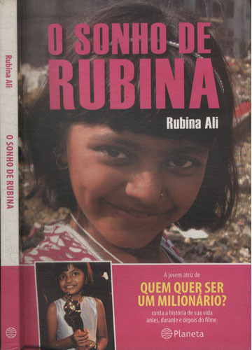 Livro O Sonho De Rubina Capa Comum 1 Fevereiro 2010, De Rubina Ali. Editora Planeta Do Brasil, Edição 1 Em Português