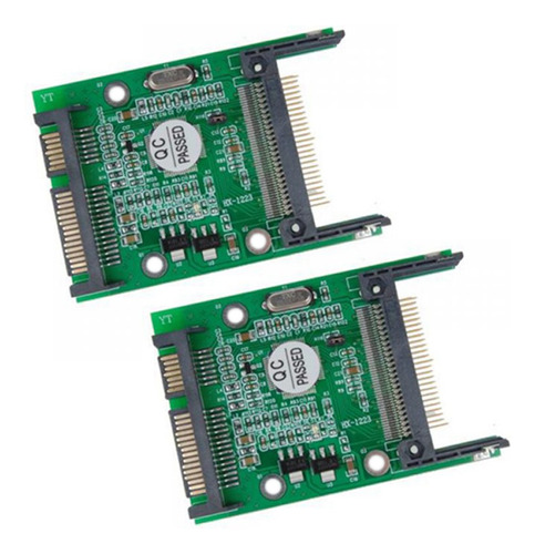 2 Convertidores De Adaptador Compact Flash Cf A Serial Ata