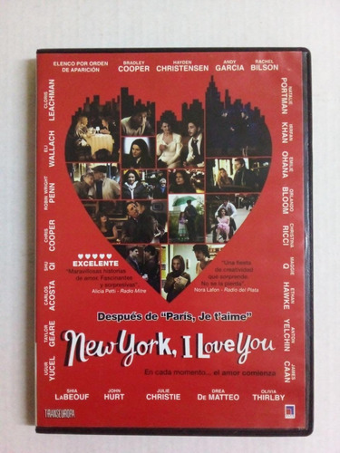New York I Love You - Hawke Caan - Vivendi 2010 - Dvd - U
