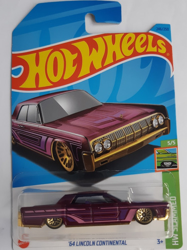 Hot Wheels 1964 Lincoln Continental Clásico De Colección 