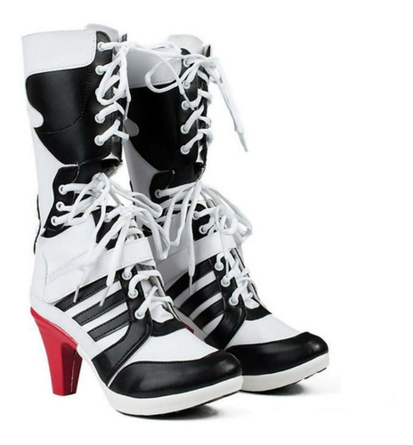 Botas Harley Quinn Comando Suicida De Dc Comics 