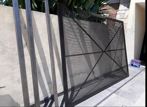 Frente Rejas Metal Desplegado Estructural