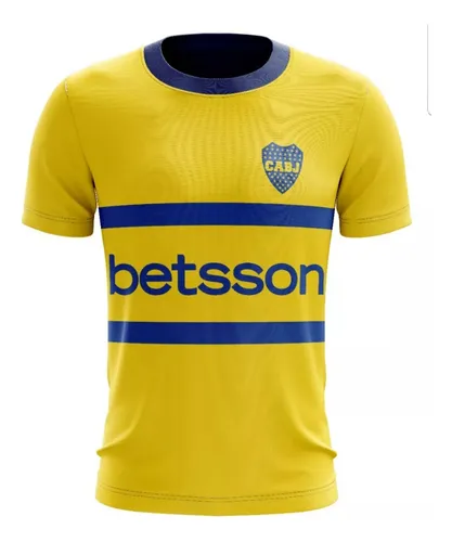 Camiseta Amarilla De Boca Juniors MercadoLibre