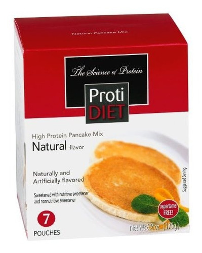 Protidiet Pancake Mix 6,2 Oz 7 Bolsas (natural).