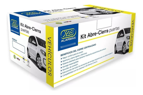 Kit Cierre Centralizado Auto X28 Ford Sierra 4 Puertas