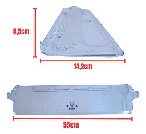 Tampa Prateleira Turbo Freezer Electrolux Df56 Tf55 Tf56 If5