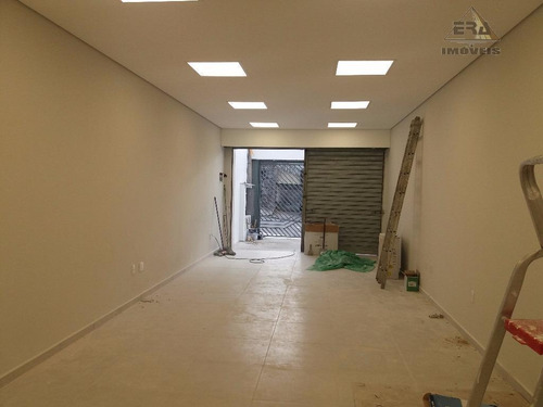 Imagem 3 de 10 de Salão Comercial Para Locação, Parque Rodrigo Barreto, Arujá - Sl0049. - Sl0049