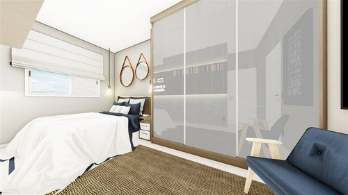 Imagem 8 de 22 de Apartamento, 1 Dorms Com 55.59 M² - Caiçara - Praia Grande - Ref.: Cg103 - Cg103