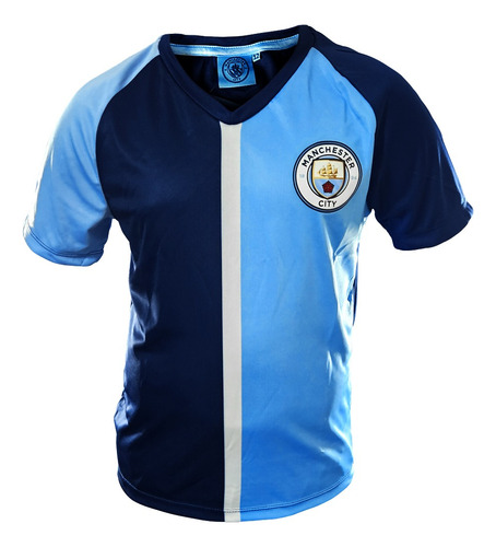 Camiseta Manchester City Juvenil Oficial Time Futebol Com Nf