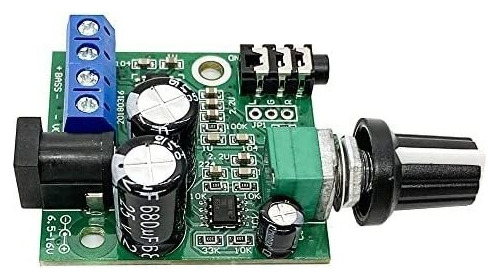 Dc 12v-15v 25w~30w Subwoofer Amplificador Placa Mini Hifi Cl