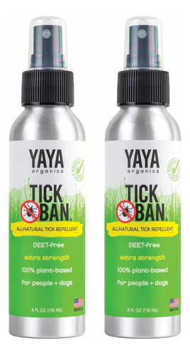 Yaya Organics - Prohibicion De Garrapatas | Repelente De Gar