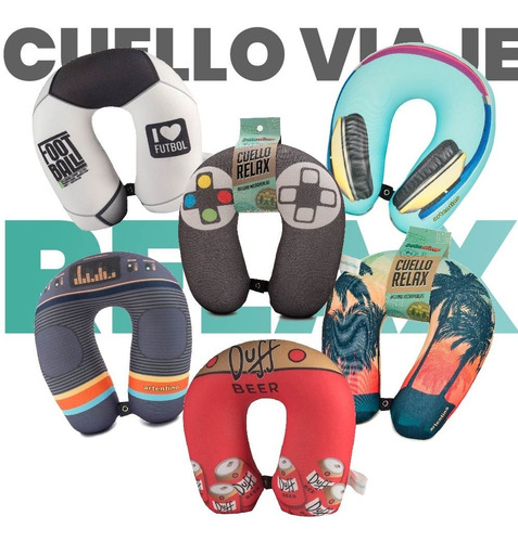 Imagen 5 de 10 de 3 Cuello Almohada Viaje Relax Microperlas Hombre Mujer Niños