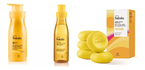Kit Natura Limão Siciliano E Flor De Gardênia Presente
