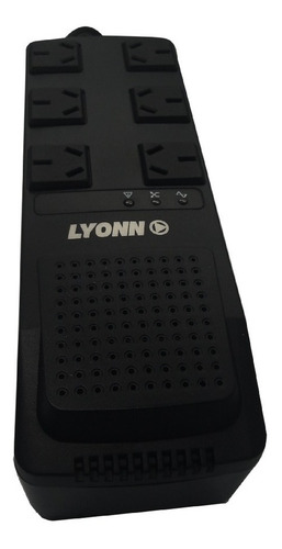 Imagen 5 de 9 de Estabilizador de tensión Lyonn TCA TCA-2000NV 2000VA entrada y salida de 220V CA negro