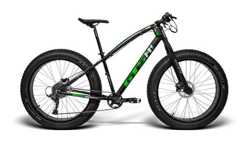 Bicicleta Fat Bike Aro 26 Freio Hidráulico 9v Gts Trail Cor Verde Tamanho Do Quadro 17