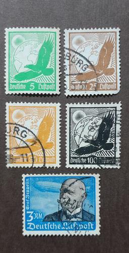 N°103. Imperio Alemán. 1934. Aguila Y Globo Terrestre (Usado)