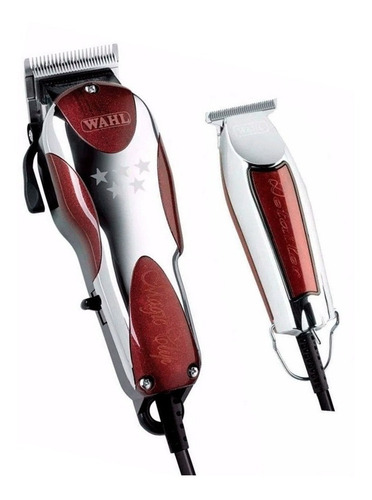 Imagem 1 de 4 de Kit Maquina De Corte Wahl Clip E Detail - 220v 19731