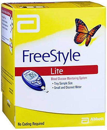 5 Paquete De Glucosa Freestyle Lite Sangre Medidor Sistema