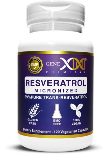 Genex Resveratrol 120caps - Unidad a $3916