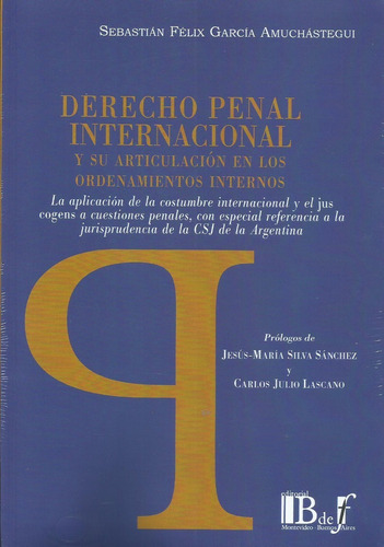 Derecho Penal Internacional Articulación García Amuchastegui