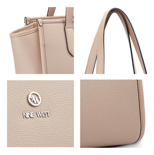 Bolsa Tote Para Mujer Nine West Rosa Claro Nyp529624
