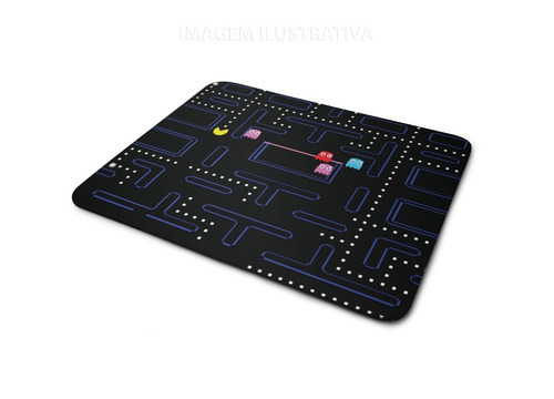 Imagem 1 de 3 de Mouse Pad Pac-man Personalizado