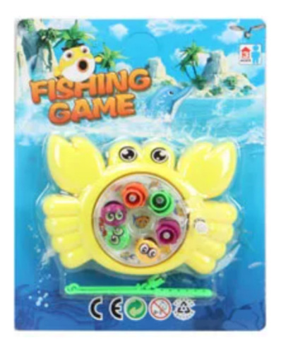 6 Juego De Pesca Con Iman Juguete Mayoreo Sh1280427