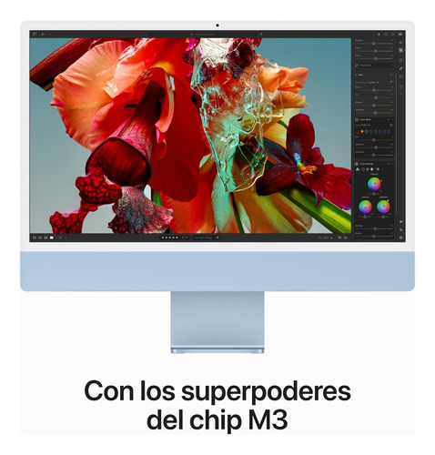 Apple Imac (24 Chip M3, 8gb Ram, 512 gb) Azul