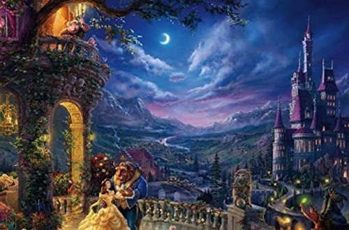 Ceaco Thomas Kinkade La Colección Disney Multipack 4 En 1 Pu
