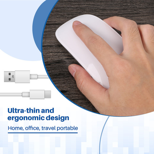 Computadora Recargable Silenciosa Magic Mouse Inalámbrica R9