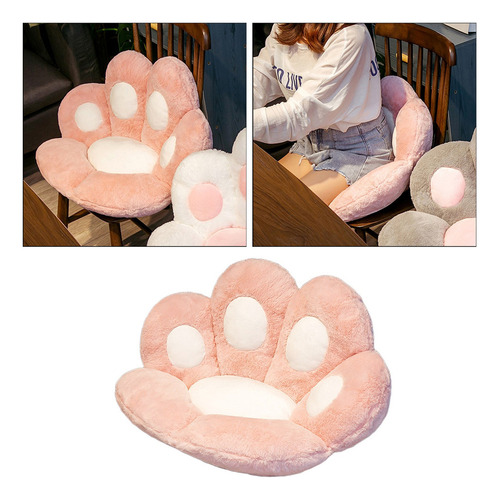 Cojín De Asiento De Dibujos Animados Forma De Pata De Gato