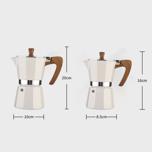 Estufa De Aluminio Cafetera Espresso Cafetera Moka Cubana