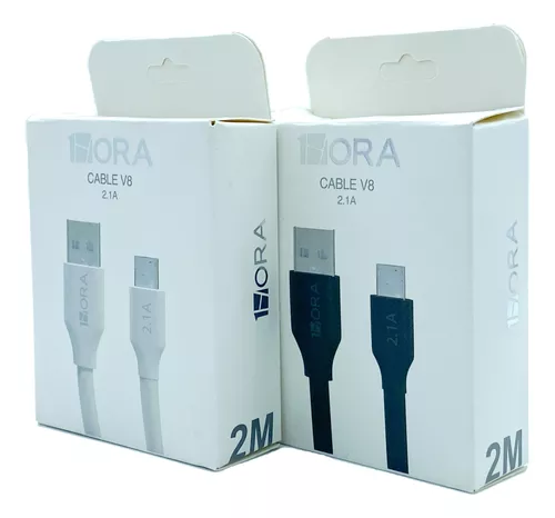 Cargador Cubo y Cable iPhone 2.1A 1 Hora