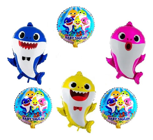 Globos Baby Shark 