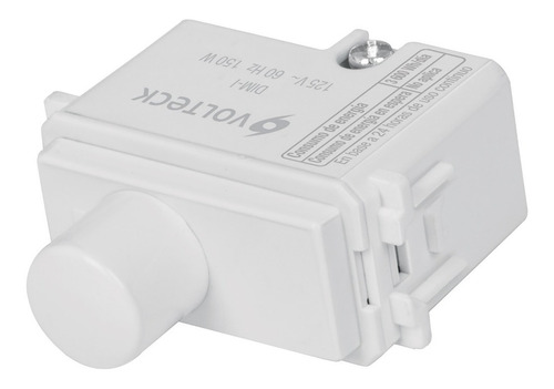 Dimmer Giratorio, Italiana, Blanco Volteck 48138