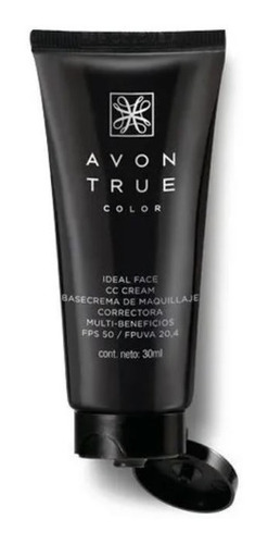Avon True Ideal Face Cc Cream Base Multibeneficio Fps 50
