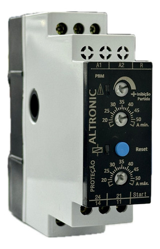 Rele De Proteção De Bombas Monofásico Pbm 20-50a 220v