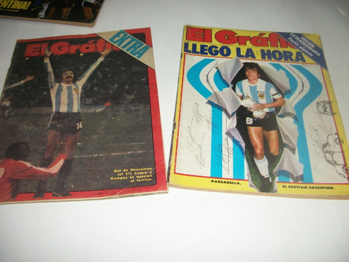 Mundial 1978 Argentina Campeon - Completo Con Poster (Usado)
