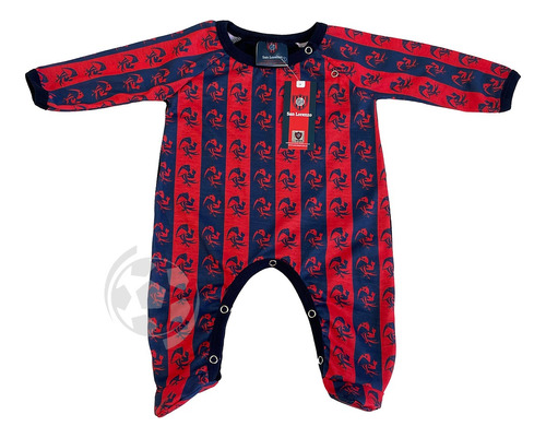 Body Enterito Pijama San Lorenzo Con Licencia Oficial