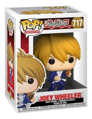 Imagem 3 de 5 de Boneco Funko Pop Joey Wheeler 717 - Yu-gi-oh! Original
