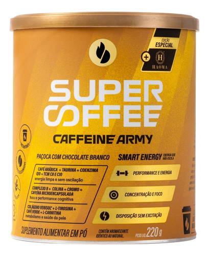 Kit 3x Supercoffee 3.0 220g - Caffeine Army | Promoção!!!