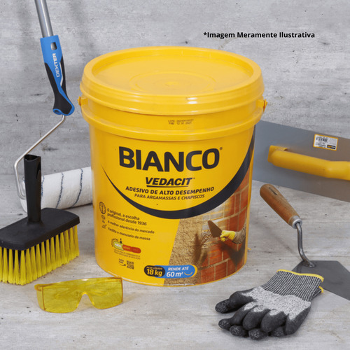 Bianco Otto Adesivo Para Argamassa Chapisco Vedacit Fixador