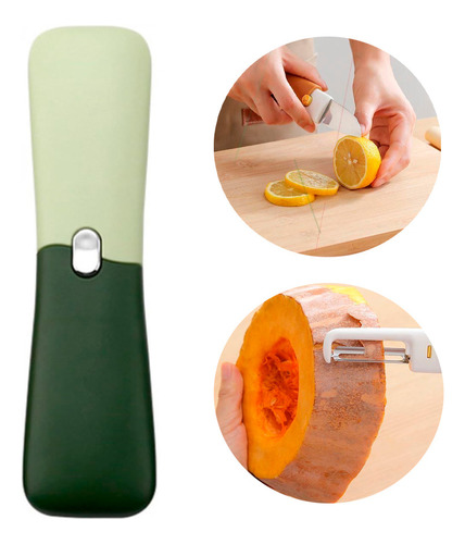 Cuchillo 2 En 1 - Pelador Multifuncional - Verduras, Frutas