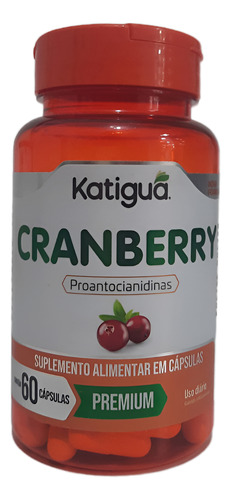 Suplemento Alimentar Cranberry Katiguá Com 60 Cápsulas