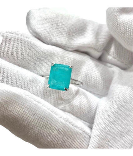 Anillo Turmalina Paraiba